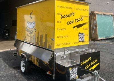 Hot Dog Trailer 8ft x 4ft