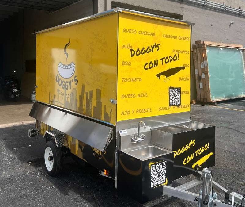 Hot Dog Trailer 8ft x 4ft