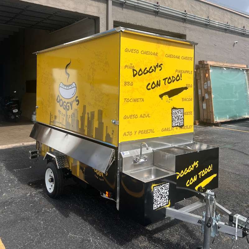 Hot Dog Trailer 8ft x 4ft