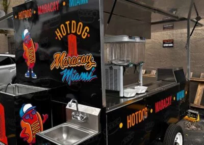 Hot Dog Trailer 8ft x 5ft