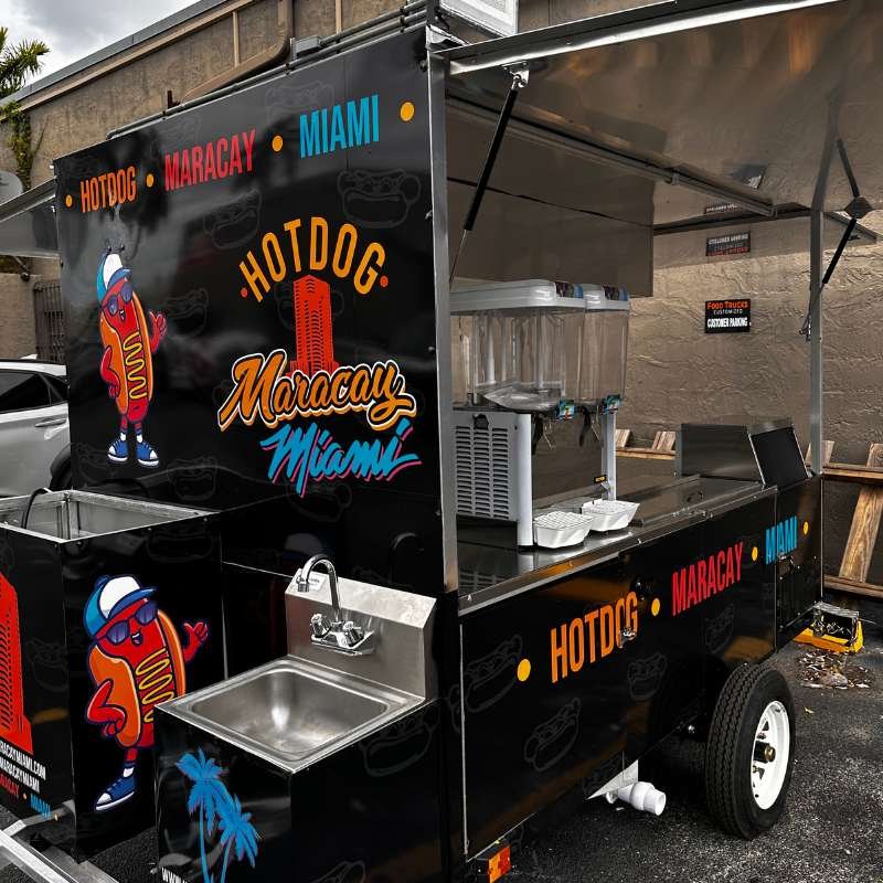 Hot Dog Trailer 8ft x 5ft