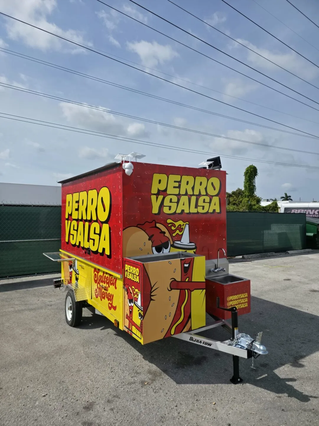 Original 8ft x 5ft Hot Dog Trailer – Proprietary Design
