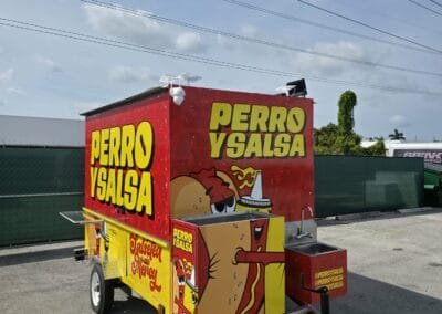 Original 8ft x 5ft Hot Dog Trailer – Proprietary Design