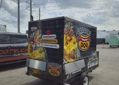 Original 8ft x 5ft Hot Dog Trailer – Proprietary Design